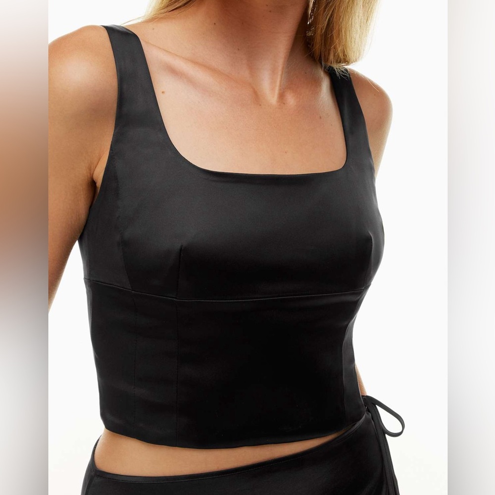 Wilfred Shine Satin Bustier